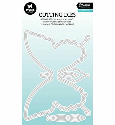 Studio Light - Essentials - Stansmal  - Cutting Die - Cardshape - Butterfly