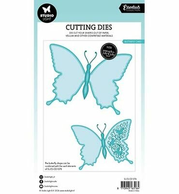 Studio Light - Essentials - Stansmal  - Cutting Die - Cardshape - Butterfly