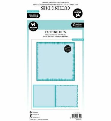 Studio Light - Essentials - Stansmal - Cutting Die - Torn Edge - Square
