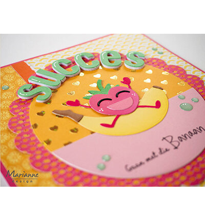 Marianne Design -  Collectie Juli - Hot Foil  - Craftables - Stansmal - Hearts