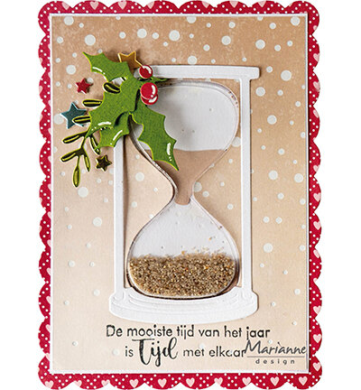 Marianne Design -  Collectie Juli - Hot Foil  - Craftables - Stansmal - Snowy Day