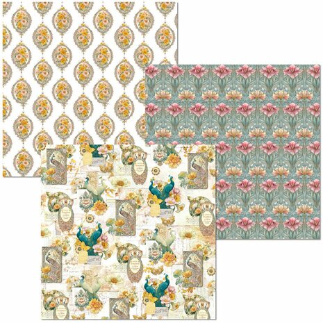 Ciao Bella - Artemis - Paperpad -6x6 - Deluxe Paper -  Vellum Dual Pack
