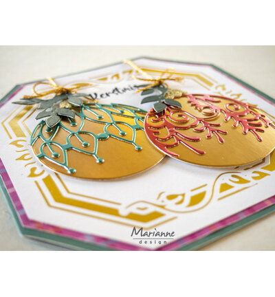 Marianne Design -  Collectie Juli - Hot Foil  - Craftables - Stansmal - Anja's Classic Rectangle