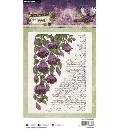 Studio Light - Enchanted Fairytale - Stamp - Clear Stamp - Floral & Script
