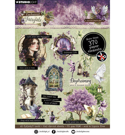 Studio Light - Enchanted Fairytale - Paperpad - Die Cut - Elements