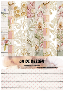 Ja Di Design - Papierset - A4 - Mothersday