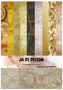 Ja Di Design - Papierset - A4 - Fathersday
