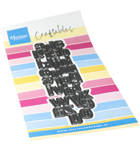 Marianne Design - Collectie Juni - Craftables - Stansmal - Alphabet (M)