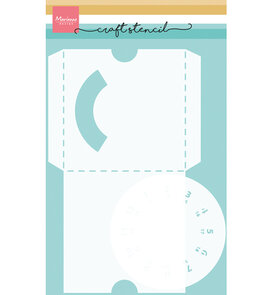 Marianne Design - Collectie Juni - Craftstencil - Maskstencil  - Turning Wheel
