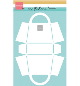 Marianne Design -  Collectie Mei -  Mixed Media - Craftstencil - Handbag