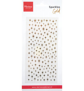 Marianne Design -  Collectie April - Embellishment - Plakparels - Sparkles - Gold