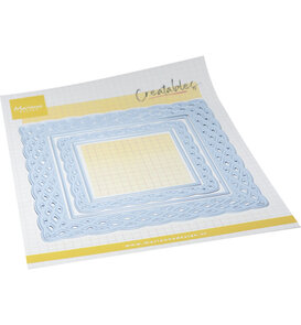 Marianne Design -  Collectie April - Creatables - Stansmal - Wicker Square Set