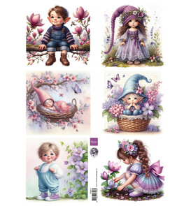 Marianne Design -  Collectie April - Knipvellen - Fairybells - Magical Garden