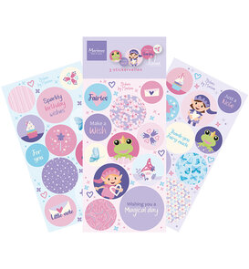 Marianne Design -  Collectie April - Embellishment - Stickers - Magical Garden by Marleen