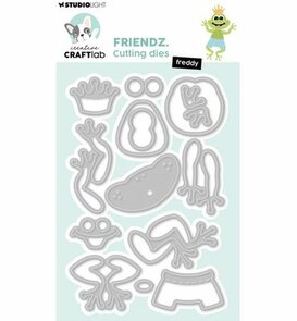 Studio Light - Creative Craftlab - Essentials - Stansmal - - Friendz - Freddy