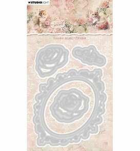 Studio Light - A Cat's Secret - Cutting Die - Roses mini-frame