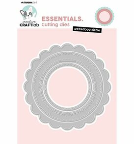 Studio Light - Creative Craftlab - Cutting Die - Peekabo Cirkle