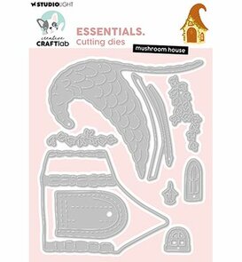 Studio Light - Essentials - Creative Craftlab - Stansmallen - Mushroom House