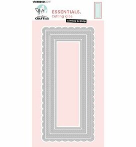 Studio Light - Essentials - Creative Craftlab - Stansmallen - Slimline Scalop