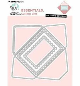 Studio Light - Essentials - Creative Craftlab - Stansmal - ATC - Atc Card Envelope