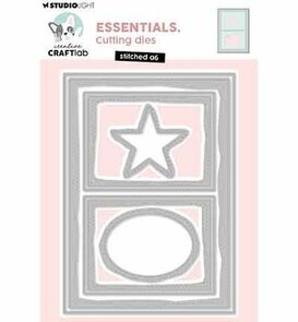 Studio Light - Essentials - Creative Craftlab - Stansmal  - Stitched Â6