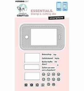 Studio Light - Essentials - Creative Craftlab - Stamp - Stansmal - Smartphone
