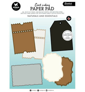 Studio Light - Essentials - Paperpad - Cardmaking  - Haturals - NR 32