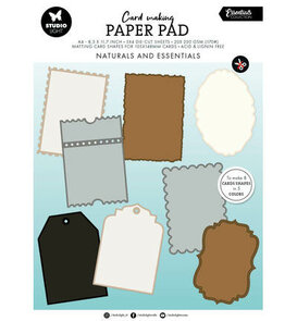 Studio Light - Essentials - Paperpad - Cardmaking  - Haturals - NR 31