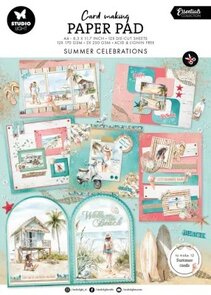 Studio Light - Summer Celebration A4 Card Making Paper Pad