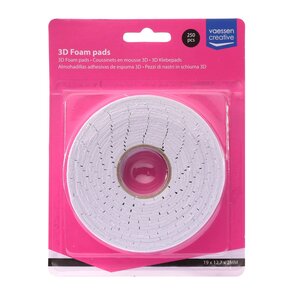 Vaessen Creative - 3D Foamtape - 19x12,7x2mm 250x