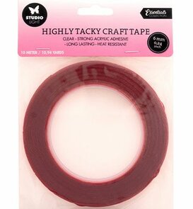 Studio Light - Essentials - Tools - Sticky Tape - Dubbelzijdig - Extra Sterk - 6 mm