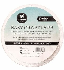 Studio Light - Essentials - Tools - Tape - Dubbelzijdig - Easy to Tear - 100 mm