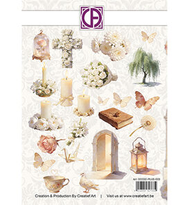 Creatief Art - In Loving Memory -  Die Cuts -  Stansplaatjes - In Loving Memory