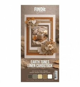 Find It - Find It Color - Linnen Cardstock - Papier Pakket - 4K - Earth Tones