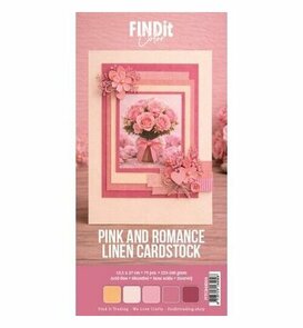 Find It - Find It Color - Linnen Cardstock - Papier Pakket - 4K - Pink & Pastel