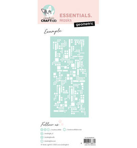 Studio Light - Creative Craftlab - Essentials Mixed Media - Mask - Geometric
