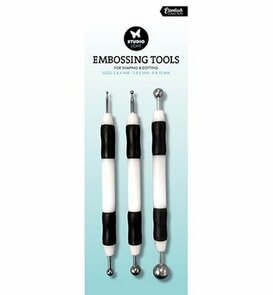 Studio Light - Essential - Tools - Embossing - Shaping Tools - 3 pcs