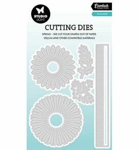 Studio Light - Essentials - Stansmal  - Cutting Die -  Flowers- 3D