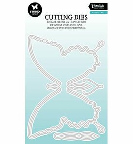 Studio Light - Essentials - Stansmal  - Cutting Die - Cardshape - Butterfly