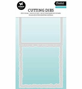 Studio Light - Essentials - Stansmal - Cutting Die - Torn Edge - Square