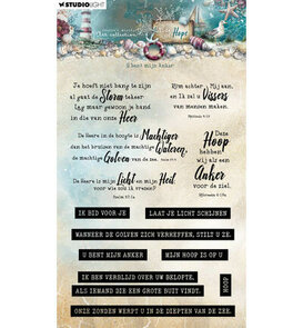 Studio Light - Jenine's Mindful Art Collection - Tide of Hope - Stamp - Clearstamp - U bent mijn Anker