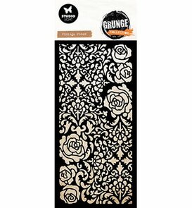 Studio Light - Essentials - Grunge Collection - Mask - Vintage Roses