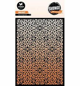 Studio Light - Grunge Collection - Kerst -  Mask Stencil - Snow Background