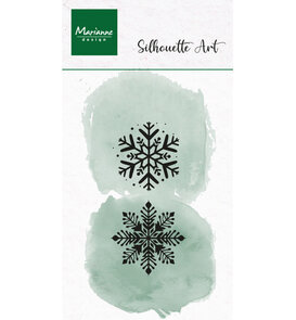 Marianne Design - Collectie Juli - Stempels - Clear - Silhouette - Ice Crystals