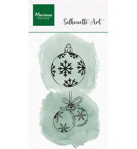 Marianne Design - Collectie Juli - Stempels - Clear - Silhouette - Ornaments