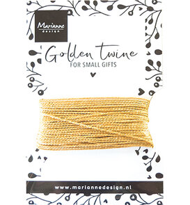 Marianne Design - Collectie Juli - Embellishments - Bakers Twine - Gold