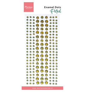 Marianne Design -  Collectie Juli - Embellishment - Parels  - Enamel Dots - Petrol