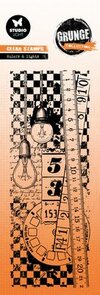 Studio Light - Grunge Collection - Clear Stamp - Rulers & Lights