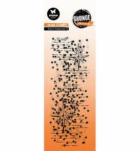 Studio Light - Grunge Collection - Kerst -  Clear Stempel - Starry Background