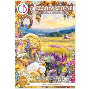 Ciao Bella - Mixed Media - Ephemera - Junk Journal - Journaling - Yellowstone